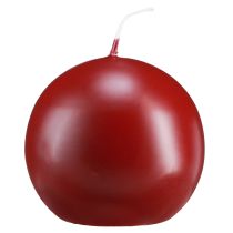 Article Bougies boules 60 mm vieux rouge 16 pièces
