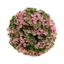 Article Boule déco rose verte boule plante Ø15cm 1 pièce