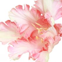 Article Fleur artificielle tulipe perroquet tulipe artificielle rose 69cm