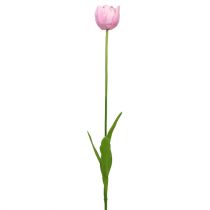 Tulipes artificielles en rose foncés 84cm - 85cm 3P