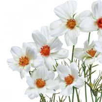 Article Fleurs Artificielles Cosmea Blanches 51 cm - Lot de 3