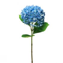 Article Fleurs artificielles décoration hortensia artificielle bleu 69cm