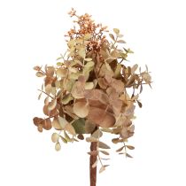 Bouquet d&#39;eucalyptus artificiel, décoration de fleurs artificielles avec bourgeons 30cm