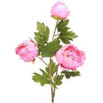 Article Roses artificielles Pivoines artificielles en rose L80cm 2pcs