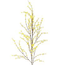 Article Branche artificielle de Pâques fleurs jaunes branche décorative printemps L138cm