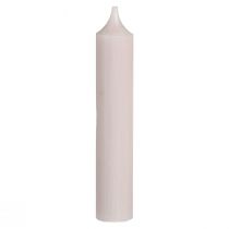 Article Bougies bâton court couleur rose clair 21×110mm 6 pcs