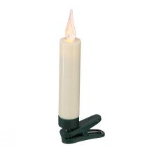 Article Bougies d&#39;arbre LED à piles scintillantes 10 LED H10cm