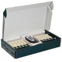 Article Bougies d'arbre LED à piles scintillantes 10 LED H10cm