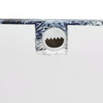 Article Image LED parc de paysage d'hiver avec des lanternes murale LED 58x38cm