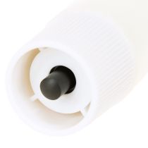 Article Bougies LED blanches coniques en cire blanc chaud 24,5 cm, lot de 2