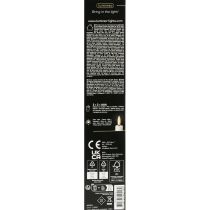 Article Bougies LED blanches coniques en cire blanc chaud 24,5 cm, lot de 2