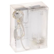 Article Luminaire guirlande LED à piles 10 LED blanc chaud 1m intérieur