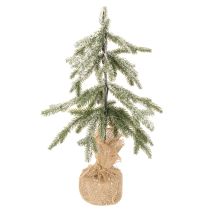 Article Sapin artificiel avec LED et branches enneigées, 50 cm, intérieur