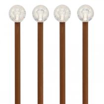 Eclairage de jardin LED Barre lumineuse LED 4 lampes LED H20cm