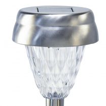 Article Lampes de jardin LED solaires avec minuterie blanc chaud H35cm 4pcs