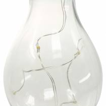 Article Ampoule LED solaire décoration de jardin blanc chaud H15cm 5pcs