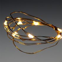Article Chaîne lumineuse LED 10 pièces pour piles blanc chaud
