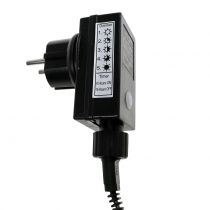 Article Guirlande lumineuse LED noir, blanc chaud 448 pour extérieur 3m