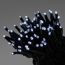 Guirlande LED luciole 240 amp. 18 m, noir/blanc froid