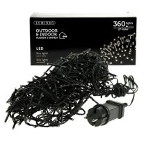 Article Guirlande lumineuse riz LED 360 27m blanc chaud pour extérieur/intérieur