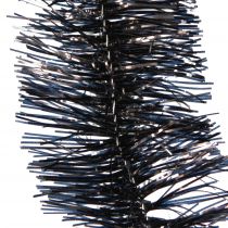 Article Guirlande de guirlandes sapin de Noël en noir 270cm 2pcs