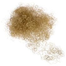 Article Lametta doré bouclé 50g en fil de cuivre pour décoration