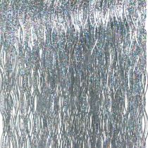 Article Décoration d&#39;arbre en argent Tinsel Décoration de Noël 50 cm