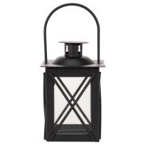 Article Lanternes noires avec anse pour bougie chauffe-plat 16 cm (lot de 2)