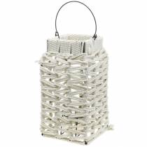 Article Lanterne suspendue, décoration été, lanterne, macramé H35.5cm L19cm