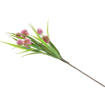 Article Fleurs artificielles boule fleur allium oignon ornemental rose artificiel 45cm