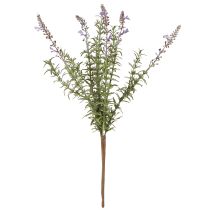 Article Herbes artificielles de lavande sur une tige à 7 branches 40cm 3pcs