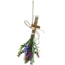 Bouquet garni artificiel avec lavande 23 cm