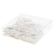 Article Décoration phare en bois naturel 4cm 72 pcs