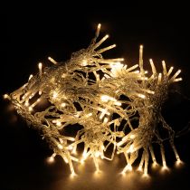 Article Rideau lumineux 120 LED guirlande lumineuse blanc chaud 100×180cm