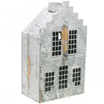 Article Porte-bougie chauffe-plat en métal pour maison lumineuse H25,5 cm