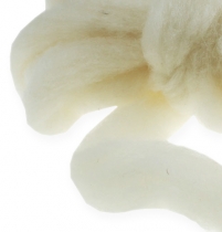 Fil de laine 10m blanc