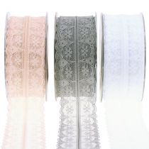 Article Ruban dentelle vintage 40mm 20m