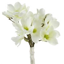 Bouquet de magnolia blanc 40cm 5pcs