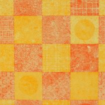 Manchette papier jaune-orange 25cm 100m