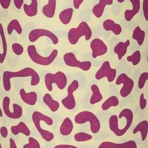 Article Manschettenpapier motif léopard lilas-vanille 25 cm x 100 m