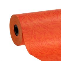 Manchette papier orange-rouge 25cm 100m