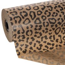 Article Papier cadeau motif léopard 25 cm x 100 m