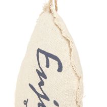 Article Poisson décoratif maritime à suspendre en tissu 34×14,5cm 2pcs