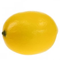 Déco Méditerranée Citron Artificiel L9cm Ø5cm