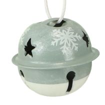 Article Cloches de Noël en métal Menthe Beige Ø3cm 16pcs