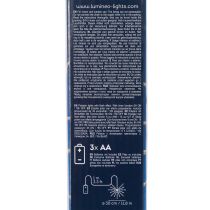 Article Décoration étoile polaire lumineuse LED 29 cm lumière chaude métal extérieur