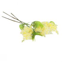 Article Plante artificielle argent acacia mimosa floraison jaune 53cm 3pcs