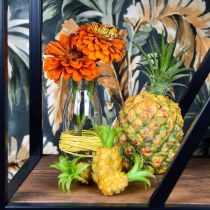 Article Mini ananas artificiel H6.5cm - 8cm 6 pcs