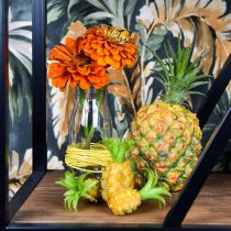 Article Mini ananas artificiel H6.5cm - 8cm 6pcs