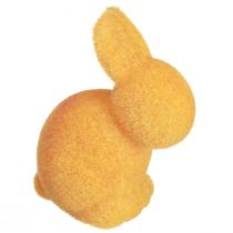 Article Figurines Lapins Miniatures Colorés Flockés 6 cm – Lot de 12